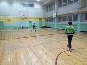 Секция по теннису в Уручье.